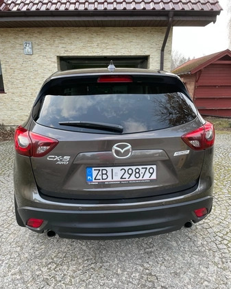 Mazda CX-5 cena 83700 przebieg: 140000, rok produkcji 2016 z Białogard małe 92